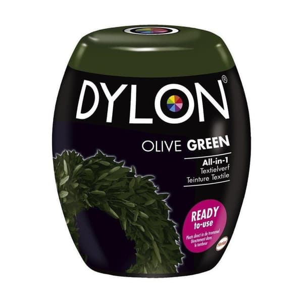 Dylon Konepesu Tekstiiliväri Oliivi Gree 350 gr