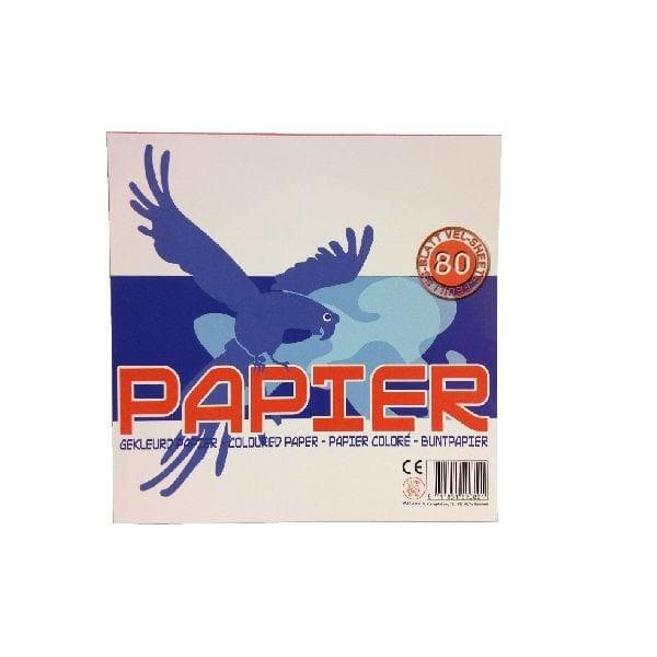Taitto- ja piirustusarkki 16x16 Valkoinen/Värillinen 80kpl