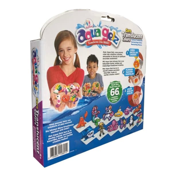Aqua Gelz Translucent Colors Refill Sæt 8 stk