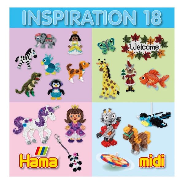 Hama Midi Fuse Beads -inspiraatiovihkonen numero 18