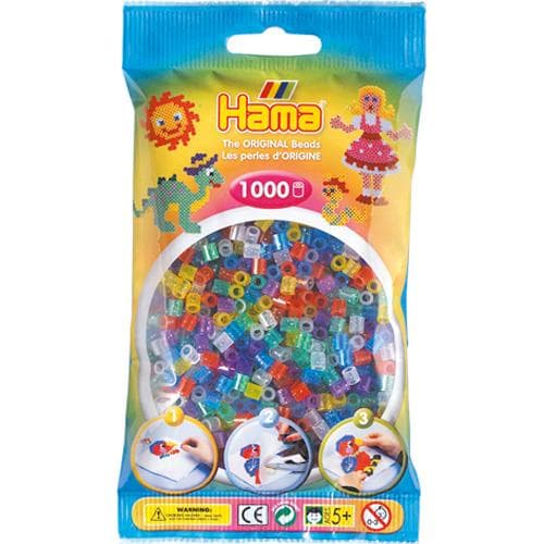 Hama 2670054 Fuse Beads 1000 Styck Glitter