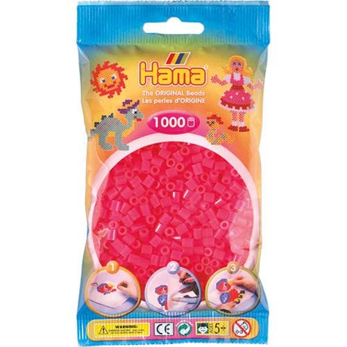 Hama Fuse Beads Hama 1000 stykker Fuchsia