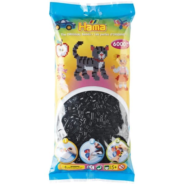 Hama Silityshelmet 6000 kpl mustia