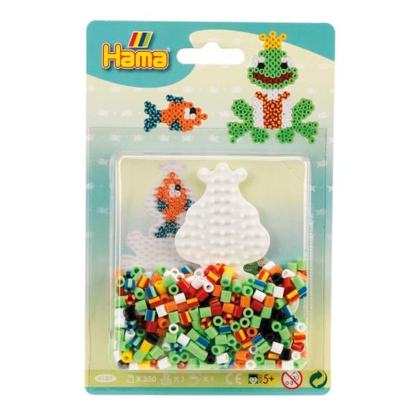 Hama Fuse Beads Frø- og Fiskesæt 350 stk
