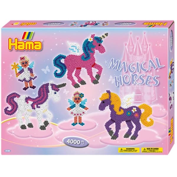 Hama Magical Horses Fuse Beads 4000 stk