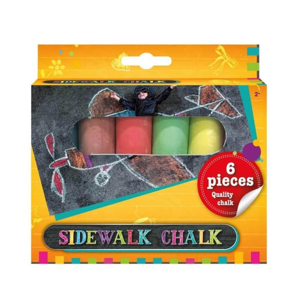 Sidewalk Chalk 6 kpl