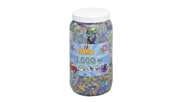 Hama Fuse Beads Ton Med 13000 Bitar Glitter