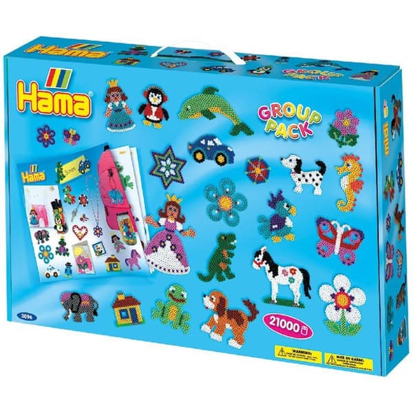 Hama Strykpärlor Basic Box 21000 Styck