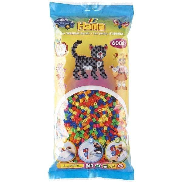 Hama 20551 Fuse Beads Neon 6000 stycken