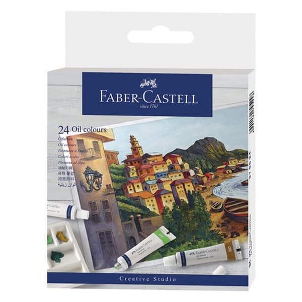 Faber Castell FC-379524 Oliemaling 24 rør