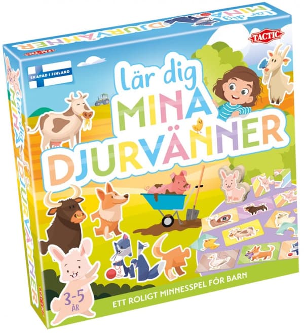 Lär dig: Mina djurvänner