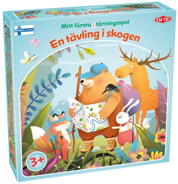 En tävling i skogen - Mitt första tärningsspel