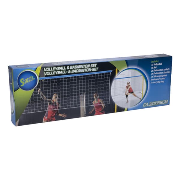 Scatch Volleyboll & Badmintonset