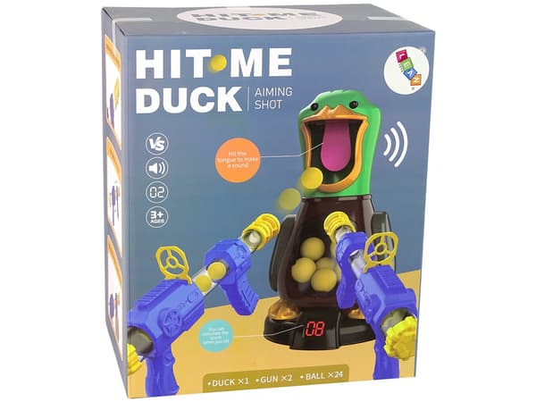 Duck Shooting Arcade Game Weapon Soft Balls Sound