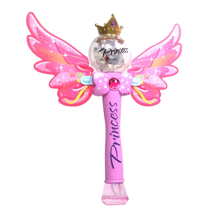 8787 Fairy Wand Electric Bubble Blowing Machine Children Automatic