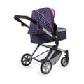 Miniatyrbild 5 av 10: Doll Stroller Reig Combi Neo Pro Navy Blue 63 cm