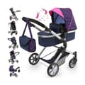 Miniatyrbild 7 av 10: Doll Stroller Reig Combi Neo Pro Navy Blue 63 cm