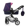 Miniatyrbild 10 av 10: Doll Stroller Reig Combi Neo Pro Navy Blue 63 cm