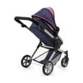 Miniatyrbild 2 av 10: Doll Stroller Reig Combi Neo Pro Navy Blue 63 cm