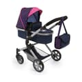 Miniatyrbild 1 av 10: Doll Stroller Reig Combi Neo Pro Navy Blue 63 cm