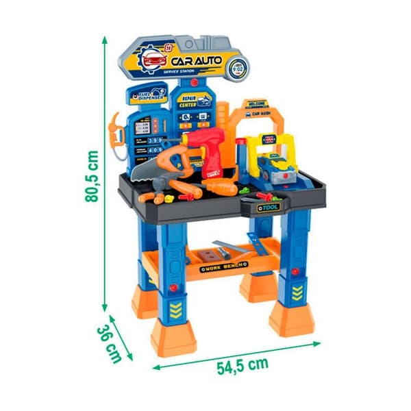 Set of tools with work bench  for children Electric with sound
