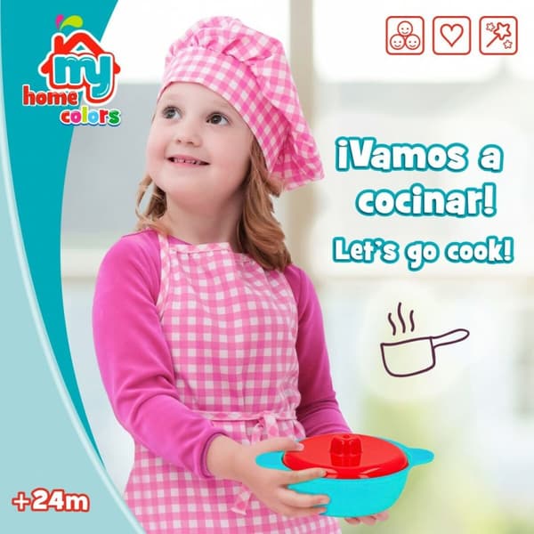 Toy Food Set Colorbaby Kitchenware and utensils 31 Pieces (6 Units) creative toy