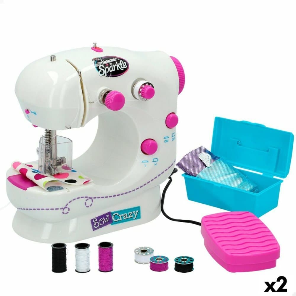 Toy sewing machine CraZArt Shimmer 'n Sparkle 18,5 x 19 x 11 cm (2