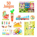 Miniatyrbillede 3 af 7: Educational Game Lisciani Carotina Baby 50 Juegos Electric 4,5 x 14,5 x 3,5 cm (6 Units)