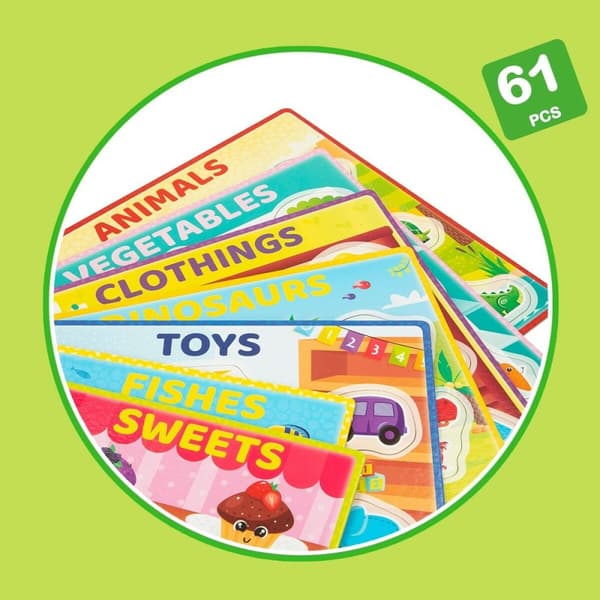 Educational Game Lisciani 26 x 6 x 26 cm Colours 61 Pieces 6 Units