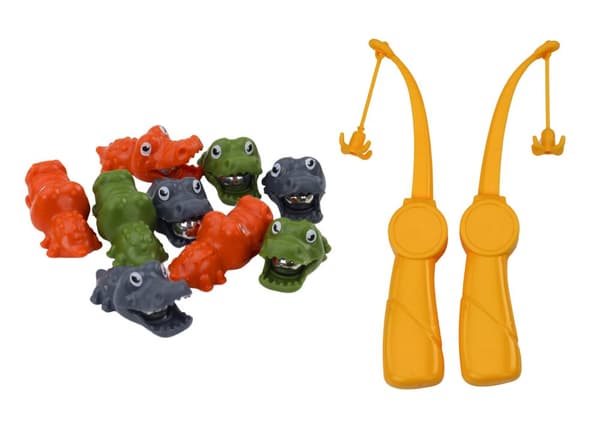 Krokotiilikalastus Peli Magneettinen ruskea krokotiili