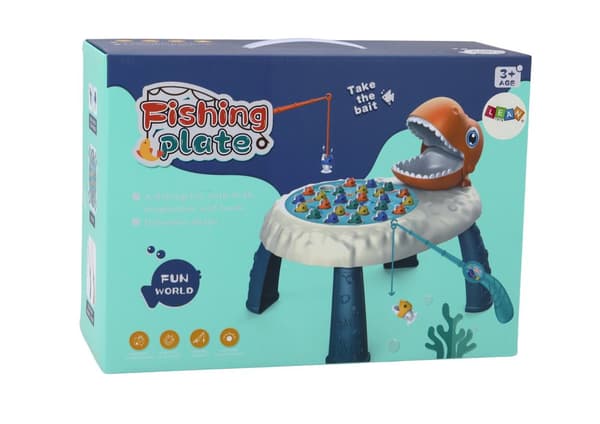 Fiskeri Arcade Game Orange Dinosaur Bord