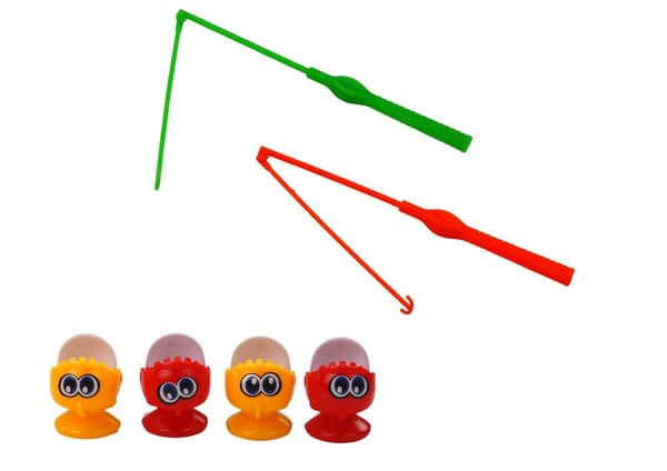 Fiskeri Arcade Game Green Dinosaur Board
