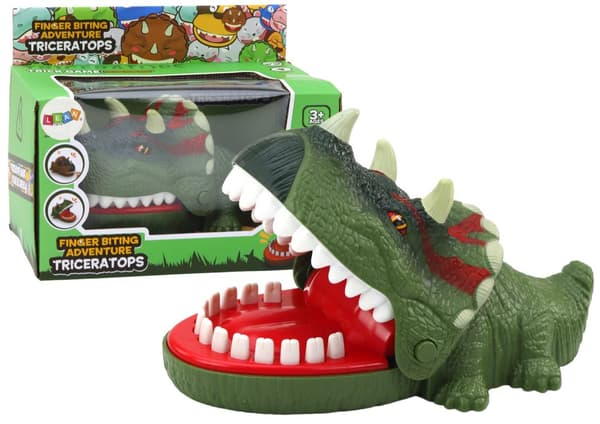 Arkadspel Biting Dinosaur Triceratops Gröna Ljus Ljud
