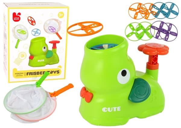 Arcade Game Fang Frisbee Elephant Catapult Green