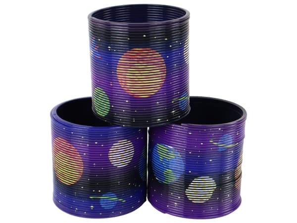 Ikonisk Spring Purple Planet Motiv Afslapning 6CM