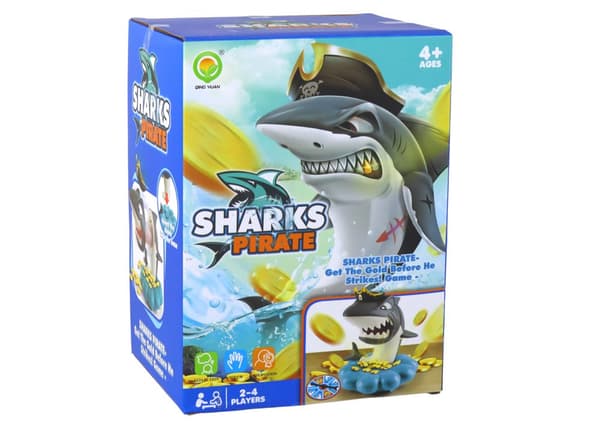 Arkadespil Shark Pirate Exploding Coins Tegnehjul