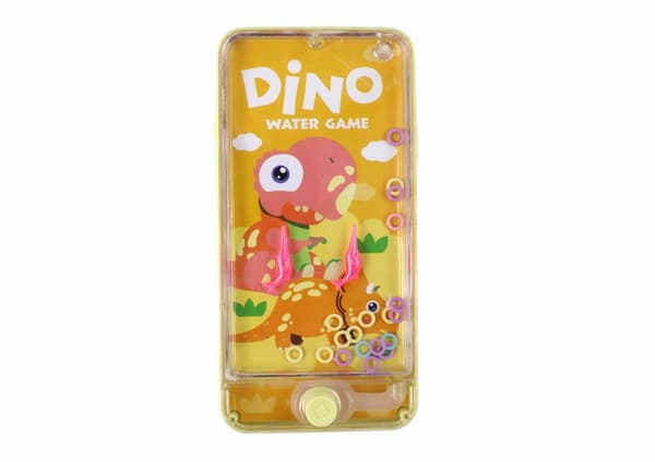 Vand Arcade Spilkonsol Telefon Dinosaur Gul
