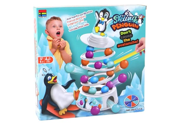 Arcade Spil Penguin Balls Slide Tower Balls