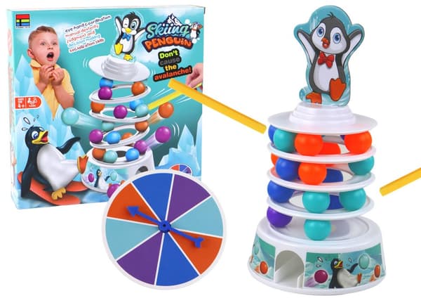 Arcade Spil Penguin Balls Slide Tower Balls