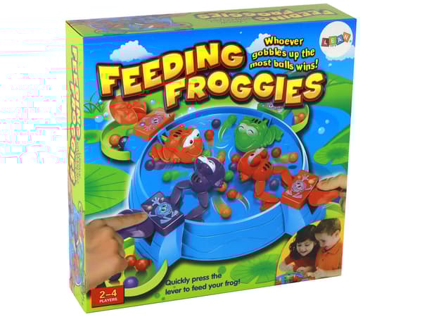 Hungry Frogs Arcade Game Feed the Frog the Balls