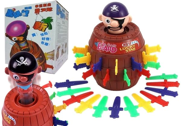 Spil Poke the Pirate Pop-up Pirate 24 Daggers