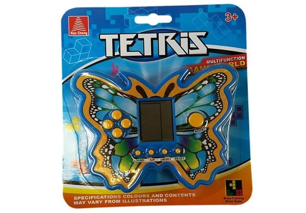 Blue Butterfly Tetris elektroninen peli