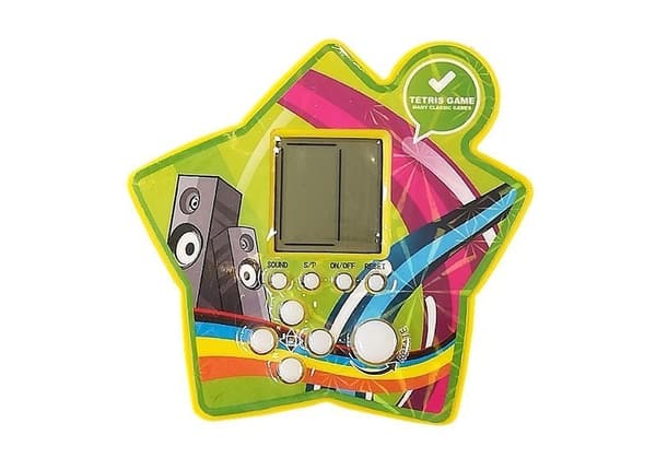Elektronisk lommespil Tetris Star Yellow