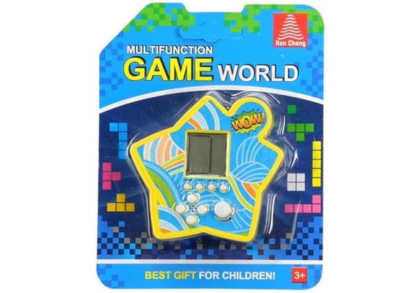 Elektronisk lommespil Tetris Star Yellow