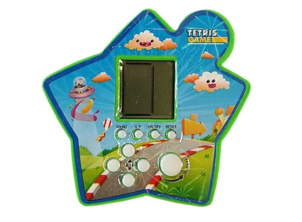 Elektroniskt Pocket Game Tetris Star Green