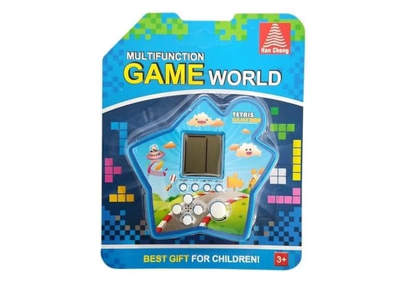 Elektroniskt fickspel Tetris Star Blue