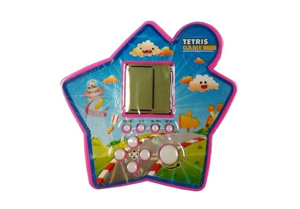Tetris Pink elektronisk lommespil