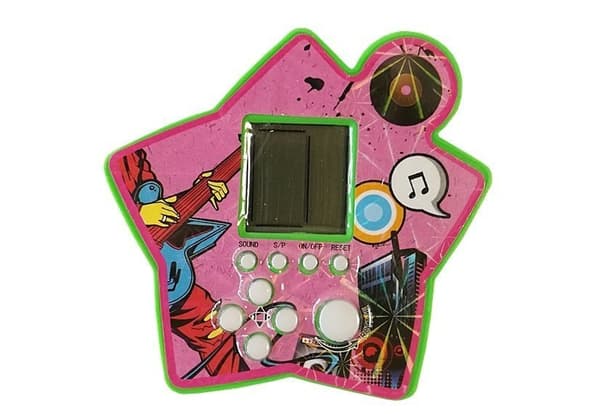 Elektroniskt Pocket Game Tetris Star Green