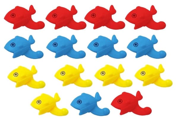 Stort fiskeset med fiskespön