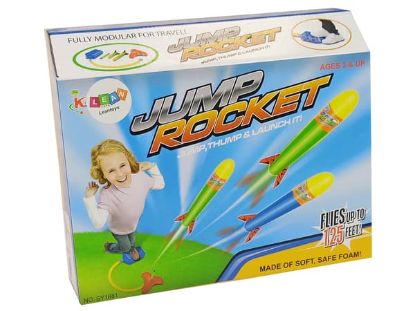 Jumping Rockets Pump Launcher 38 meter